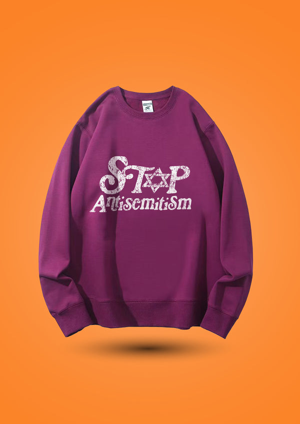 Stop Antisemitism Crewneck